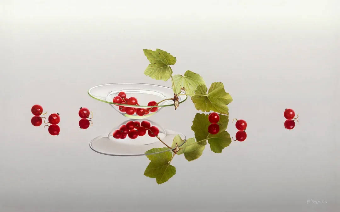 Aalbesjes in glas (Verkocht)