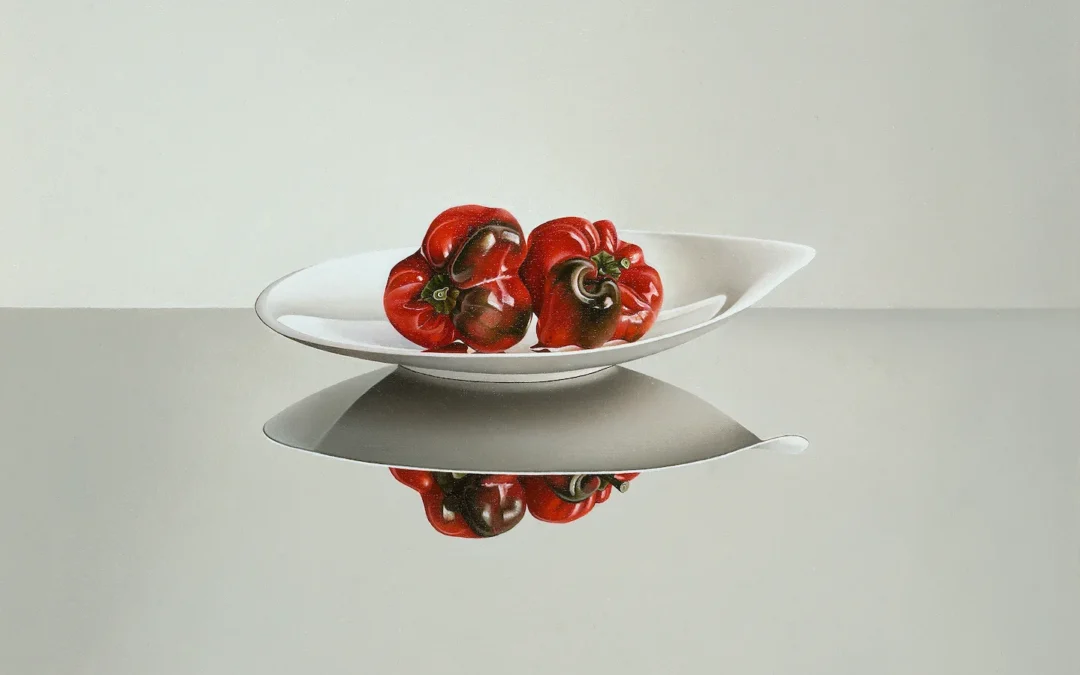 Paprika’s op schaaltje (Verkocht)