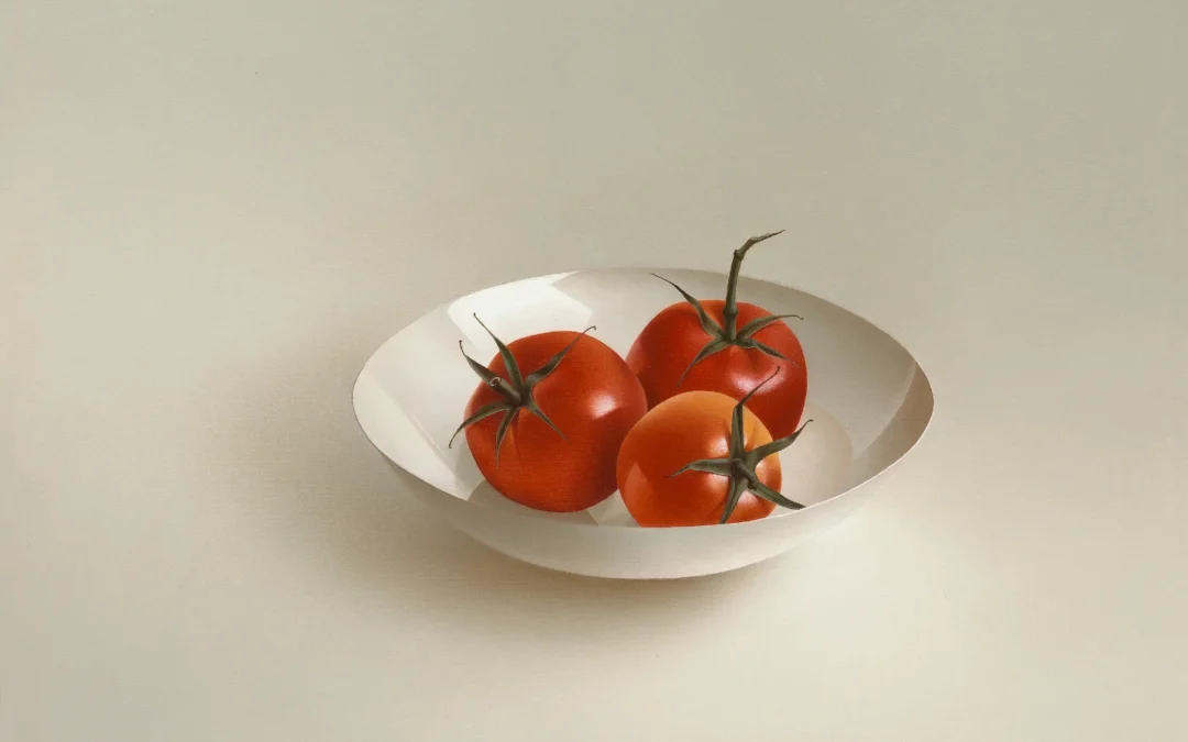 Tomaten op schaal (Verkocht)