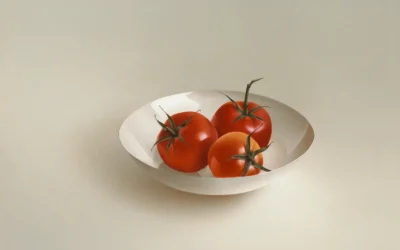 Tomaten op schaal (verkocht)